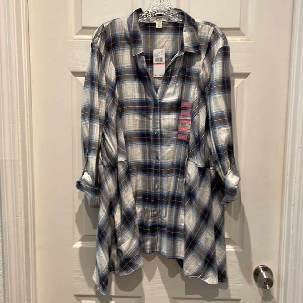 checkered shirt
